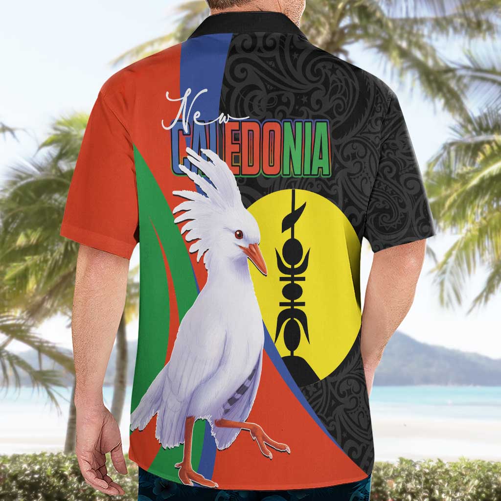 New Caledonia Hawaiian Shirt Kagu Bird and The Seal with Melanesian Culture LT03 - Polynesian Pride