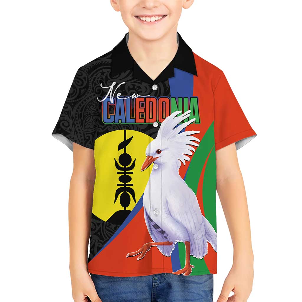 New Caledonia Hawaiian Shirt Kagu Bird and The Seal with Melanesian Culture LT03 - Polynesian Pride
