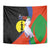 New Caledonia Tapestry Kagu Bird and The Seal with Melanesian Culture - Polynesian Pride