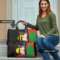 New Caledonia Travel Bag Kagu Bird and The Seal with Melanesian Culture LT03 - Polynesian Pride
