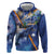 Marshall Islands Manit Day Hoodie Grunge National Flag with Whales and Tribal Tattoos - Polynesian Pride