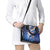 Marshall Islands Manit Day Shoulder Handbag Grunge National Flag with Whales and Tribal Tattoos - Polynesian Pride