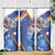 Marshall Islands Manit Day Skinny Tumbler Grunge National Flag with Whales and Tribal Tattoos - Polynesian Pride