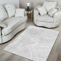 Samoan Culture-Lotu Tamaiti Area Rug Siapo and Polynesian Art Tattoos LT03 - Polynesian Pride