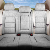 Samoan Culture-Lotu Tamaiti Back Car Seat Cover Siapo and Polynesian Art Tattoos LT03 One Size White - Polynesian Pride