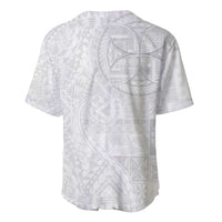 Samoan Culture-Lotu Tamaiti Baseball Jersey Siapo and Polynesian Art Tattoos LT03 - Polynesian Pride