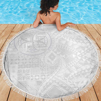 Samoan Culture-Lotu Tamaiti Beach Blanket Siapo and Polynesian Art Tattoos LT03 - Polynesian Pride