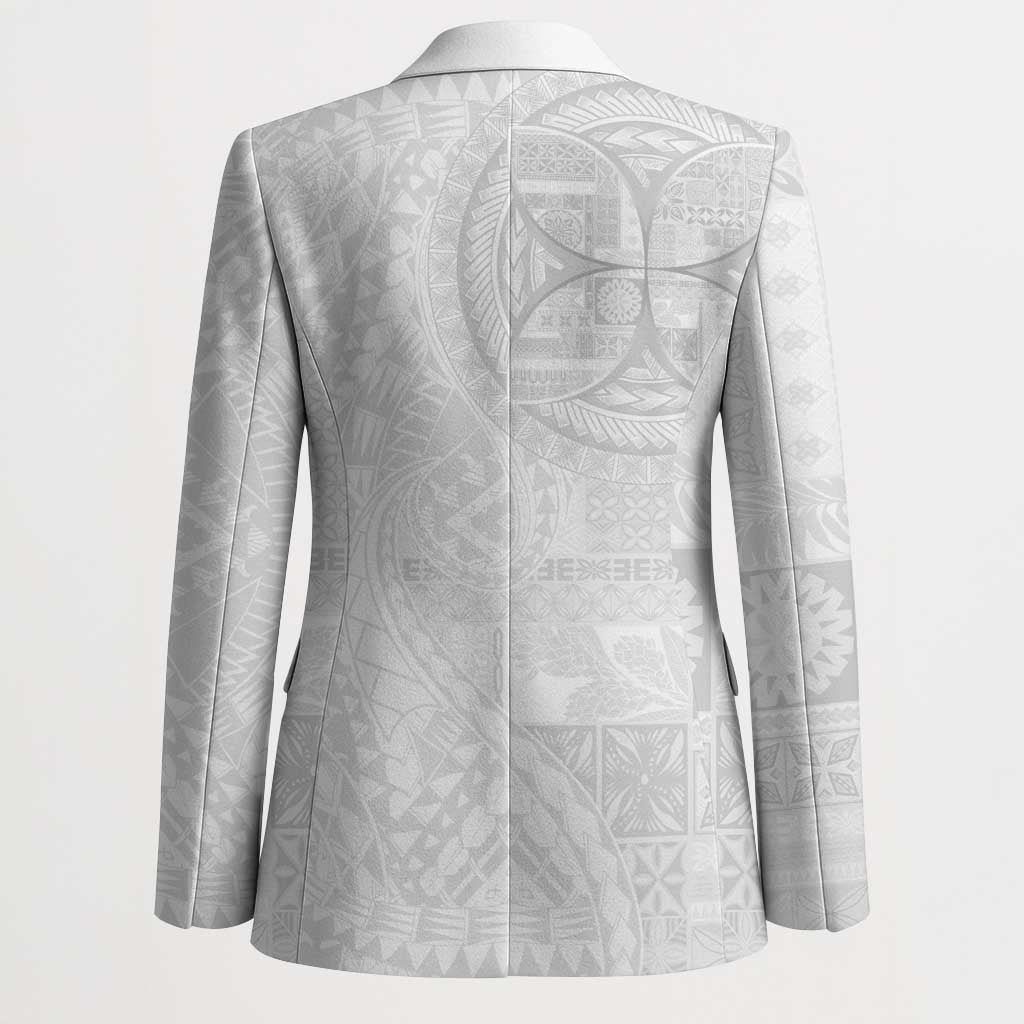 Samoan Culture-Lotu Tamaiti Blazer Siapo and Polynesian Art Tattoos LT03 - Polynesian Pride