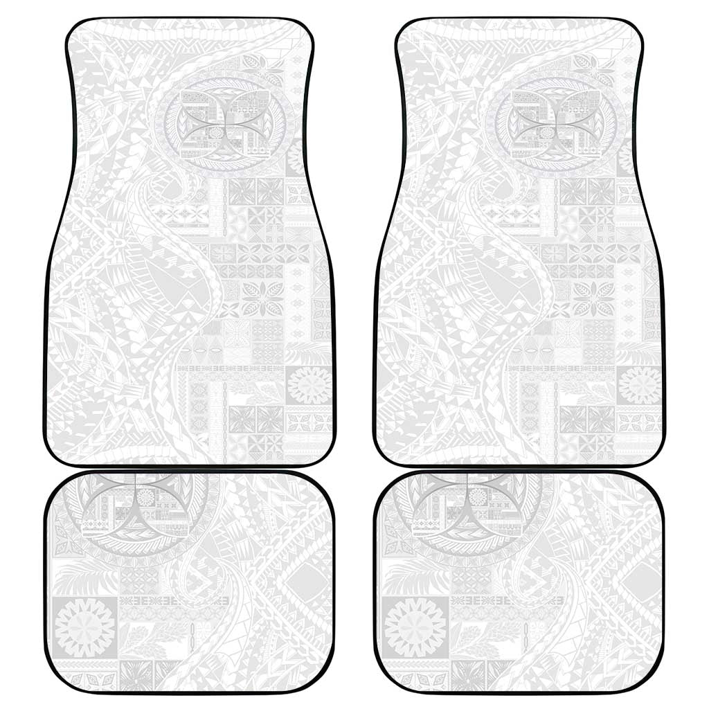 Samoan Culture-Lotu Tamaiti Car Mats Siapo and Polynesian Art Tattoos LT03 - Polynesian Pride