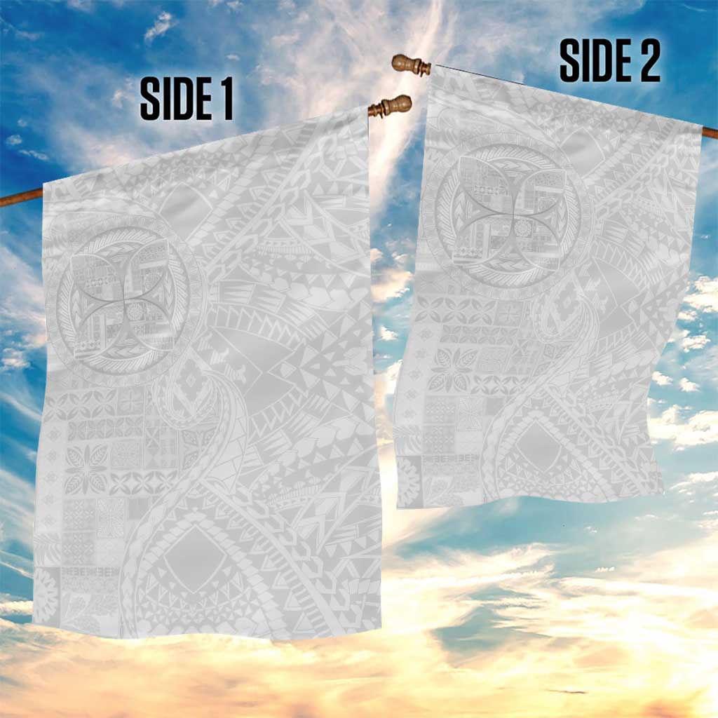 Samoan Culture-Lotu Tamaiti Garden Flag Siapo and Polynesian Art Tattoos LT03 - Polynesian Pride