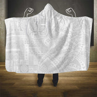 Samoan Culture-Lotu Tamaiti Hooded Blanket Siapo and Polynesian Art Tattoos LT03 - Polynesian Pride