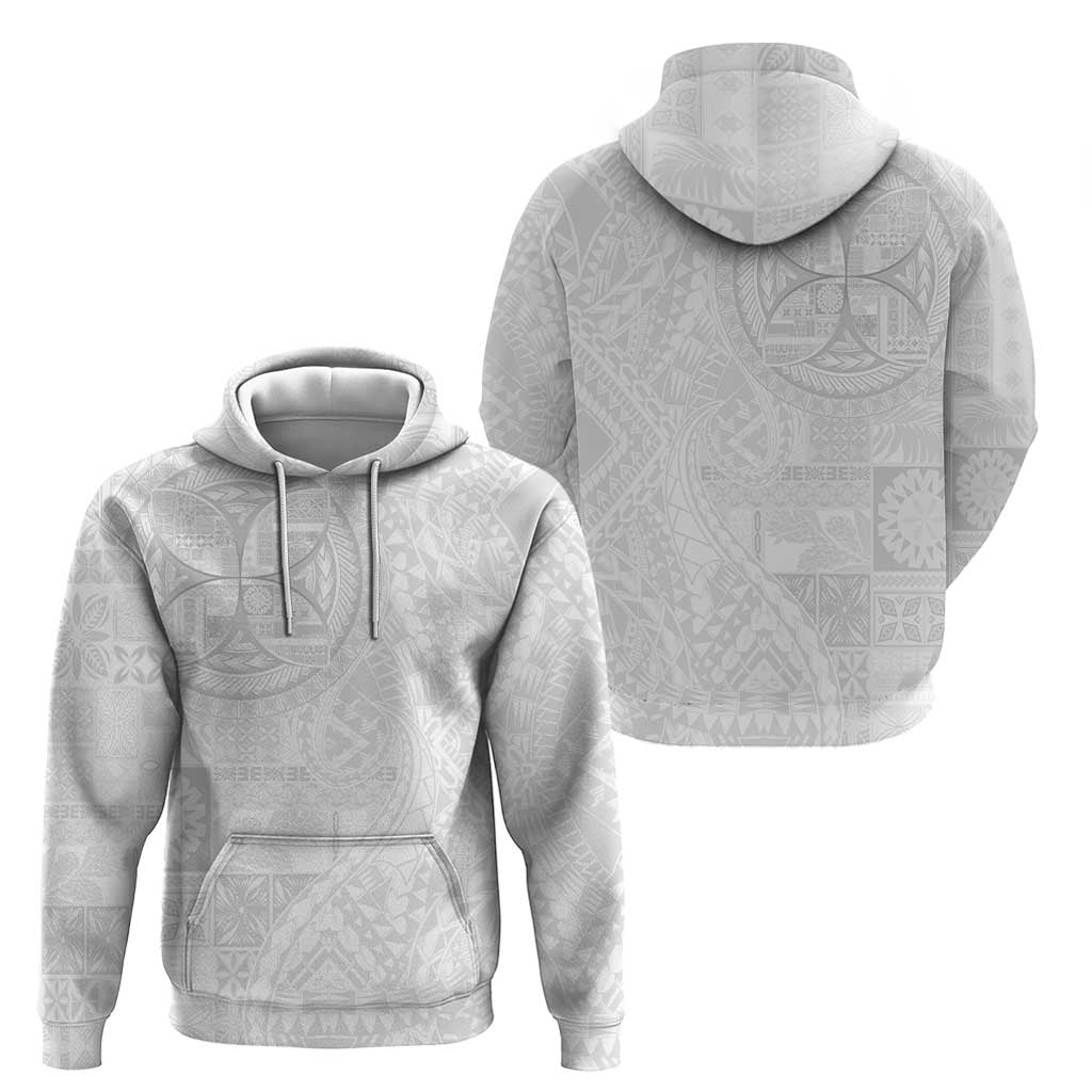 Samoan Culture-Lotu Tamaiti Hoodie Siapo and Polynesian Art Tattoos LT03 - Polynesian Pride