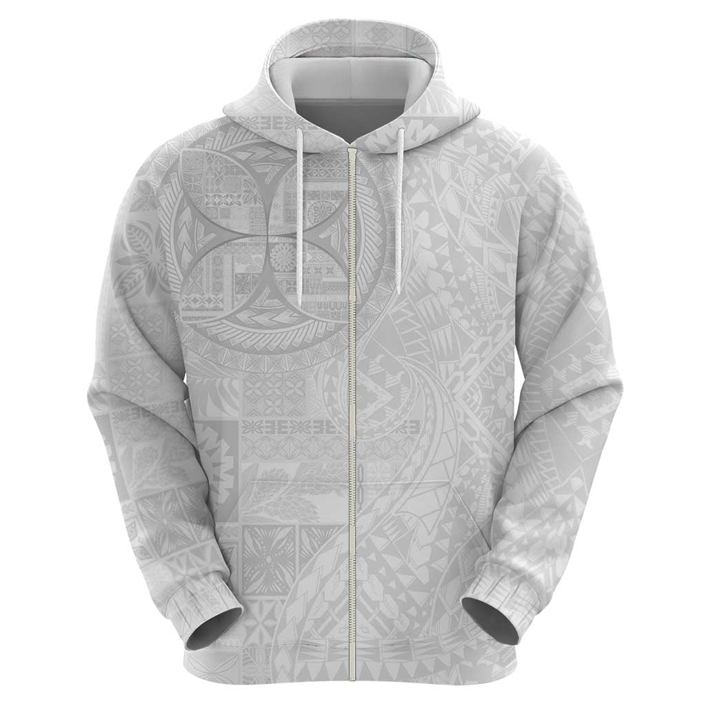 Samoan Culture-Lotu Tamaiti Hoodie Siapo and Polynesian Art Tattoos LT03 - Polynesian Pride
