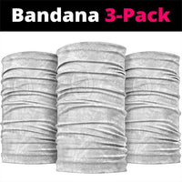 Samoan Culture-Lotu Tamaiti Neck Gaiter Siapo and Polynesian Art Tattoos LT03 package One Size: 25*50cm White - Polynesian Pride