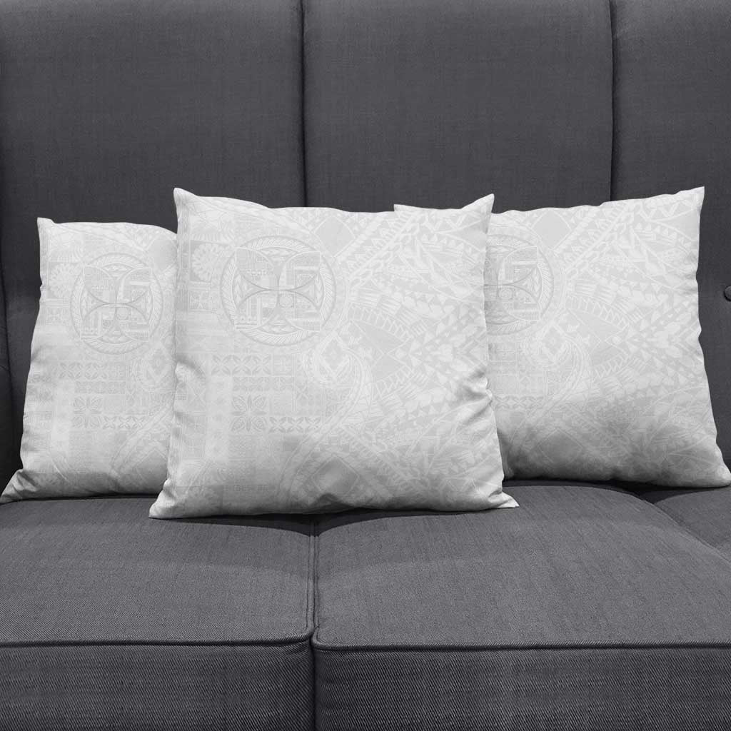 Samoan Culture-Lotu Tamaiti Pillow Cover Siapo and Polynesian Art Tattoos LT03 - Polynesian Pride