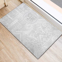 Samoan Culture-Lotu Tamaiti Rubber Doormat Siapo and Polynesian Art Tattoos LT03 - Polynesian Pride