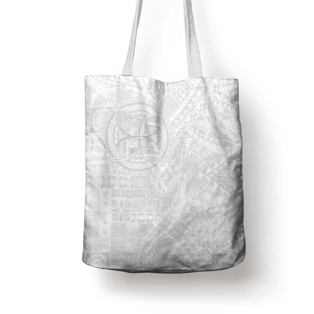 Samoan Culture-Lotu Tamaiti Tote Bag Siapo and Polynesian Art Tattoos LT03 - Polynesian Pride