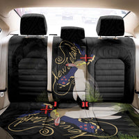 New Zealand Hoiho Back Car Seat Cover Maori Art Tattoo and Silver Fern LT03 - Polynesian Pride