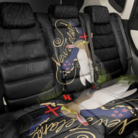 New Zealand Hoiho Back Car Seat Cover Maori Art Tattoo and Silver Fern LT03 - Polynesian Pride