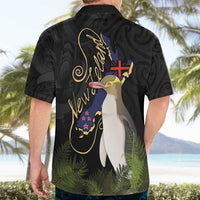 New Zealand Hoiho Hawaiian Shirt Maori Art Tattoo and Silver Fern LT03 - Polynesian Pride