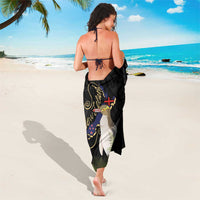 New Zealand Hoiho Sarong Maori Art Tattoo and Silver Fern