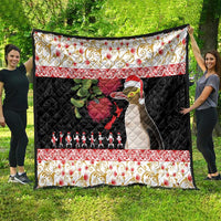 New Zealand Merry Christmas Quilt Hoiho Xmas - Haka Dance and Pohutukawa LT03 - Polynesian Pride