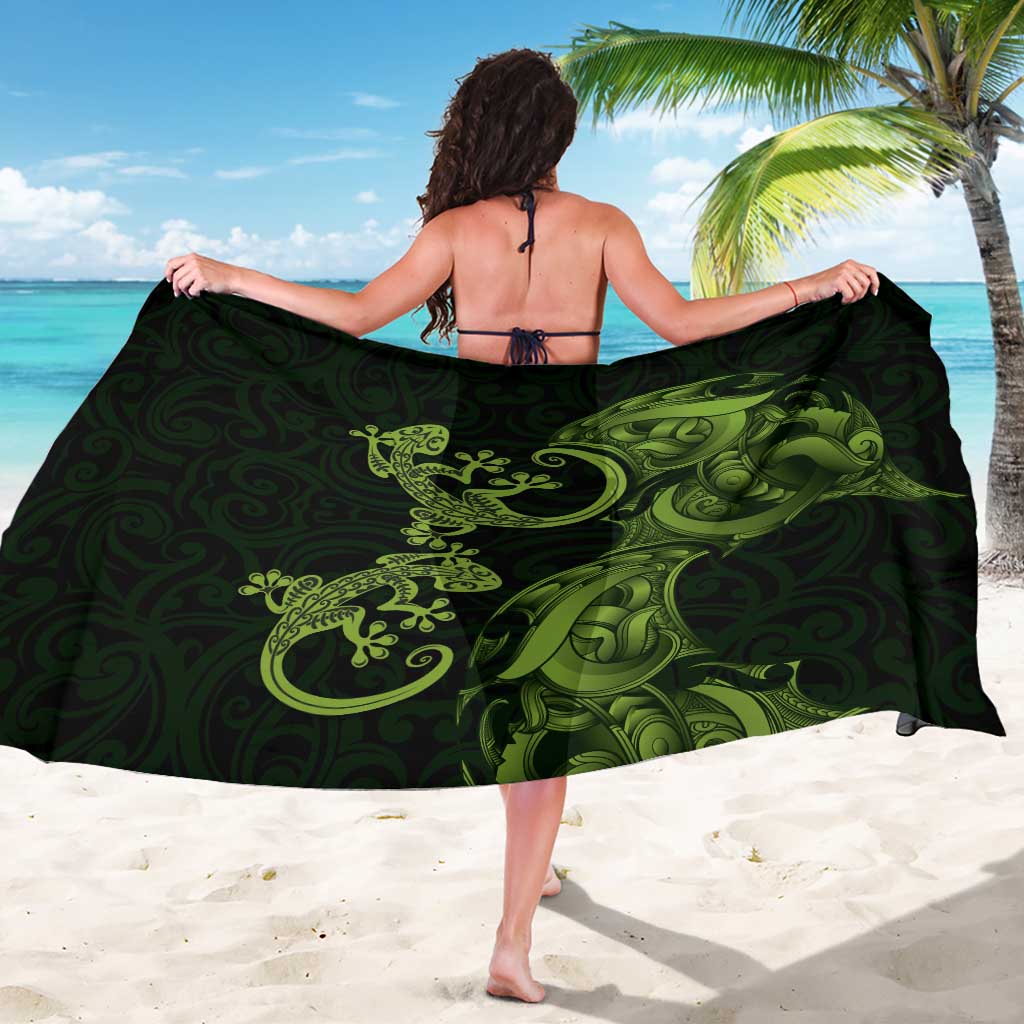 New Zealand Gecko Maori Art Tattoo Sarong LT03 - Polynesian Pride