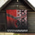 Personalised Aotearoa and Tonga Together Quilt Manaia and Tongan Tribal Cross - Taniko and Ngatu Art Tattoo