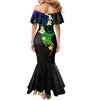 Polynesian Spiral Tribal Tattoo Mermaid Dress Fanciful Color LT03 - Polynesian Pride