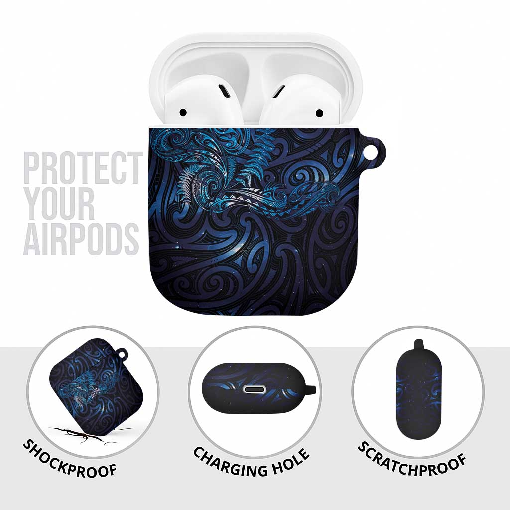 New Zealand New Year-Matariki AirPods Case Aotearoa Maori Tattoo Galaxy Sky LT03 - Polynesian Pride