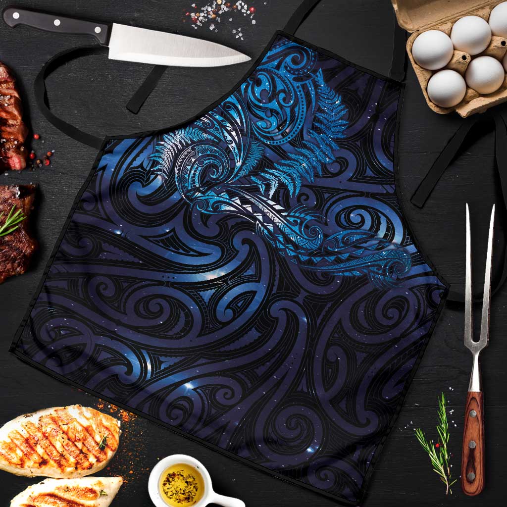 New Zealand New Year-Matariki Apron Aotearoa Maori Tattoo Galaxy Sky