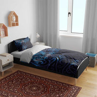 New Zealand New Year-Matariki Bedding Set Aotearoa Maori Tattoo Galaxy Sky