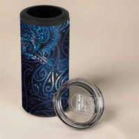 New Zealand New Year-Matariki 4 in 1 Can Cooler Tumbler Aotearoa Maori Tattoo Galaxy Sky LT03 - Polynesian Pride