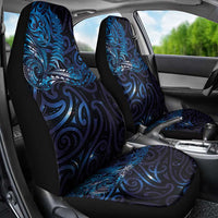 New Zealand New Year-Matariki Car Seat Cover Aotearoa Maori Tattoo Galaxy Sky LT03 - Polynesian Pride