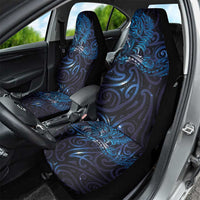 New Zealand New Year-Matariki Car Seat Cover Aotearoa Maori Tattoo Galaxy Sky LT03 - Polynesian Pride