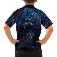 New Zealand New Year-Matariki Family Matching Puletasi and Hawaiian Shirt Aotearoa Maori Tattoo Galaxy Sky LT03 - Polynesian Pride
