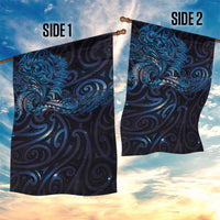 New Zealand New Year-Matariki Garden Flag Aotearoa Maori Tattoo Galaxy Sky LT03 - Polynesian Pride