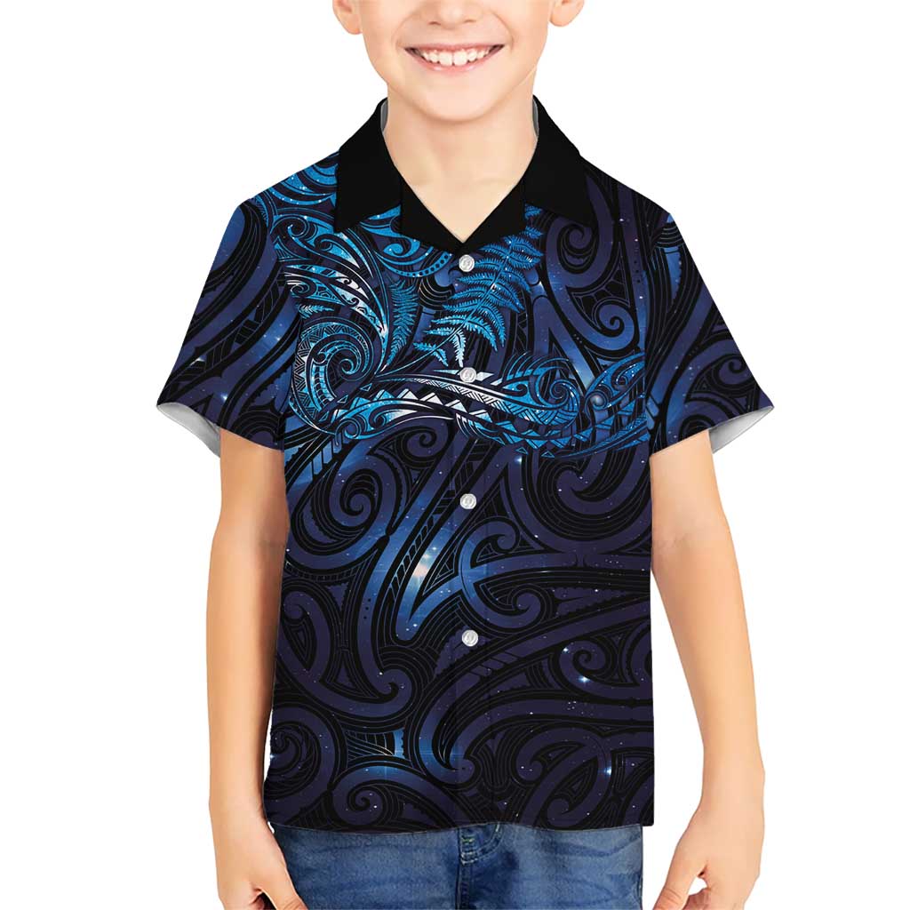 New Zealand New Year-Matariki Hawaiian Shirt Aotearoa Maori Tattoo Galaxy Sky LT03 - Polynesian Pride
