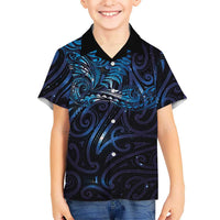 New Zealand New Year-Matariki Hawaiian Shirt Aotearoa Maori Tattoo Galaxy Sky LT03 - Polynesian Pride