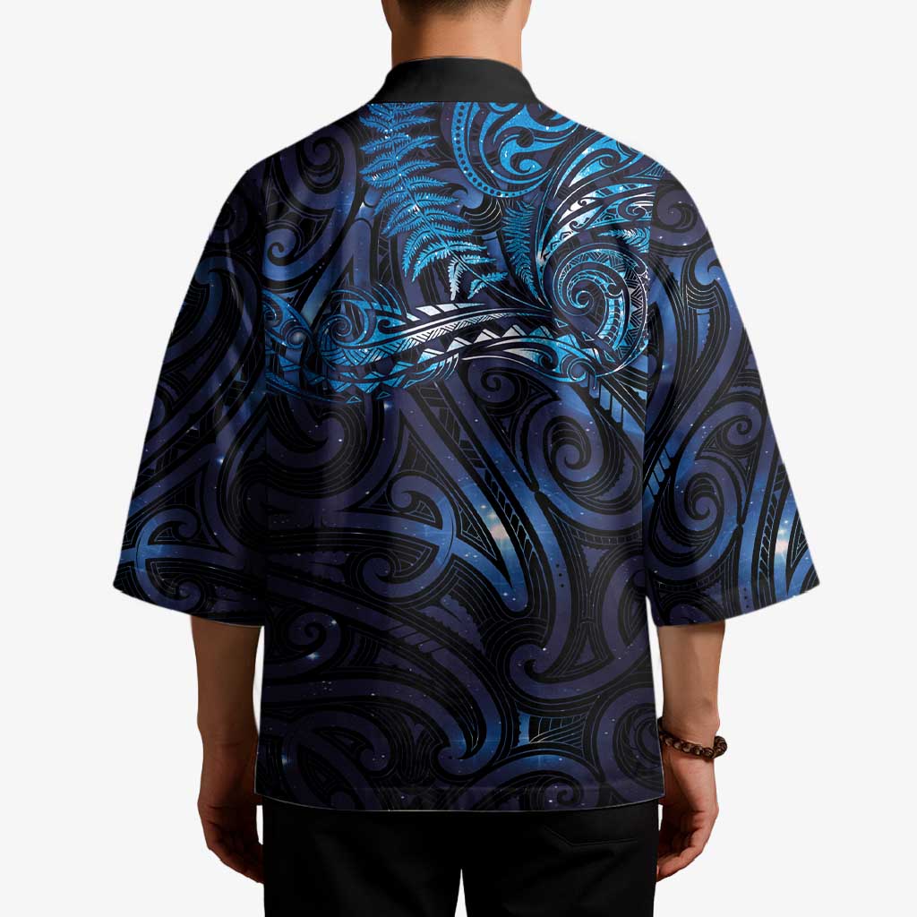 New Zealand New Year-Matariki Kimono Aotearoa Maori Tattoo Galaxy Sky