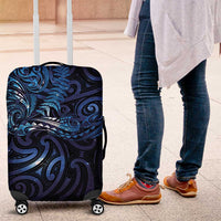 New Zealand New Year-Matariki Luggage Cover Aotearoa Maori Tattoo Galaxy Sky LT03 Multicolor - Polynesian Pride