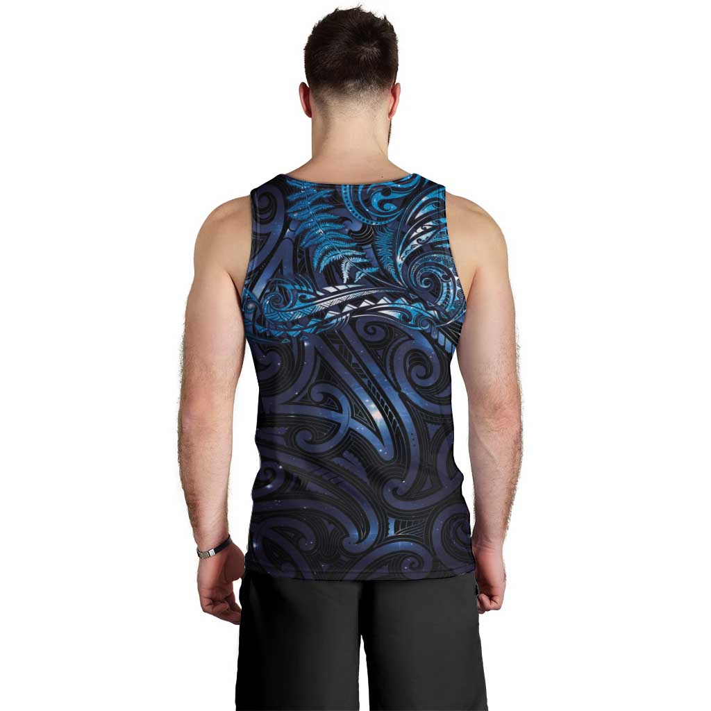 New Zealand New Year-Matariki Men Tank Top Aotearoa Maori Tattoo Galaxy Sky LT03 - Polynesian Pride