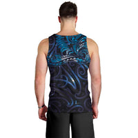 New Zealand New Year-Matariki Men Tank Top Aotearoa Maori Tattoo Galaxy Sky LT03 - Polynesian Pride