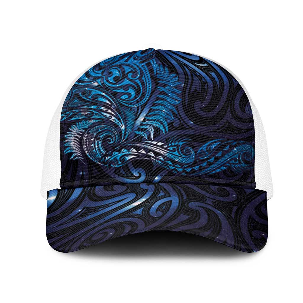 New Zealand New Year-Matariki Mesh Trucker Cap Aotearoa Maori Tattoo Galaxy Sky
