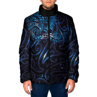 New Zealand New Year-Matariki Padded Jacket Aotearoa Maori Tattoo Galaxy Sky