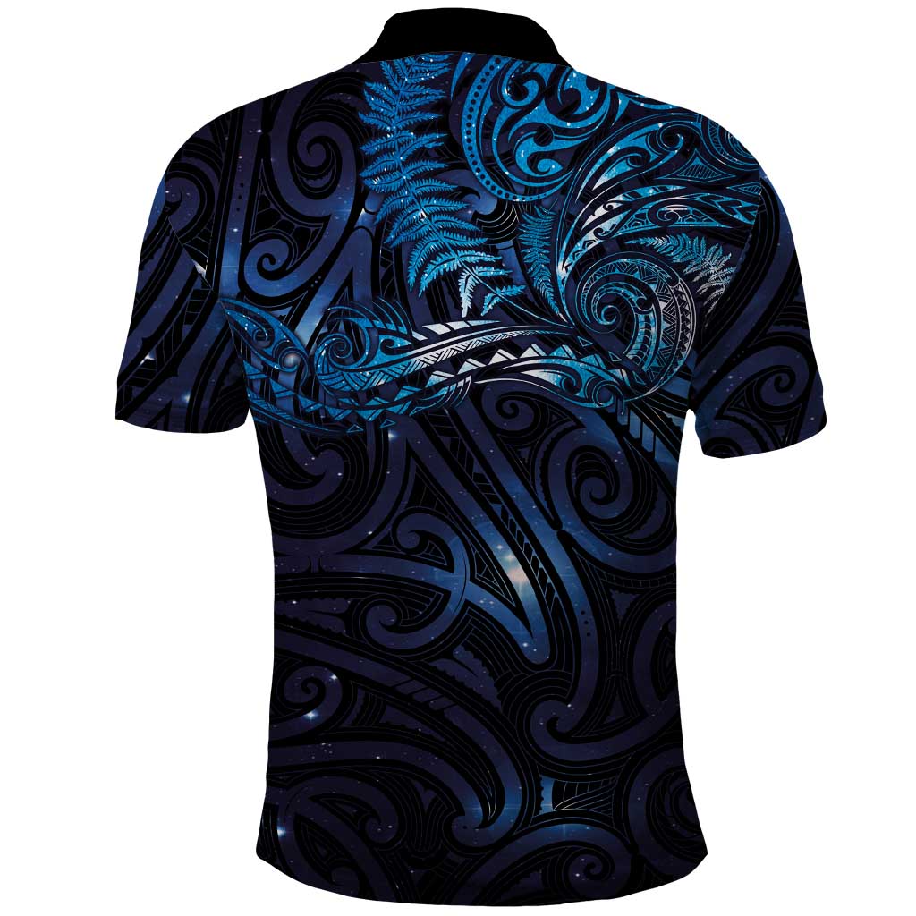 New Zealand New Year-Matariki Polo Shirt Aotearoa Maori Tattoo Galaxy Sky LT03 - Polynesian Pride
