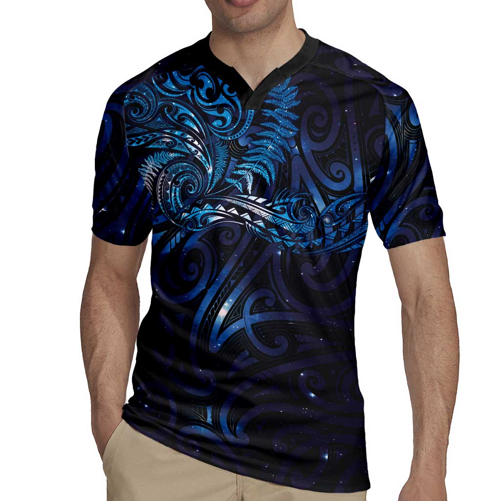New Zealand New Year-Matariki Rugby Jersey Aotearoa Maori Tattoo Galaxy Sky LT03 - Polynesian Pride