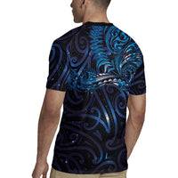 New Zealand New Year-Matariki Rugby Jersey Aotearoa Maori Tattoo Galaxy Sky LT03 - Polynesian Pride