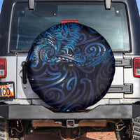 New Zealand New Year-Matariki Spare Tire Cover Aotearoa Maori Tattoo Galaxy Sky LT03 Multicolor - Polynesian Pride