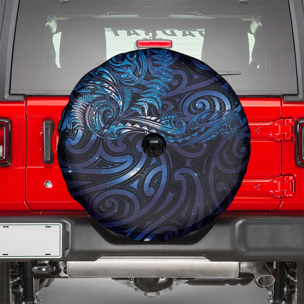 New Zealand New Year-Matariki Spare Tire Cover Aotearoa Maori Tattoo Galaxy Sky LT03 - Polynesian Pride